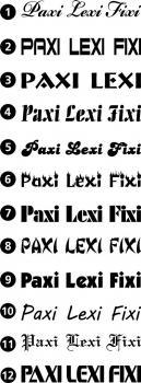 PAXI LEXI FIXI (>30 cm)