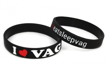 Armband I love VAG - #eatsleepvag