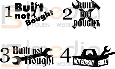 Built not bought