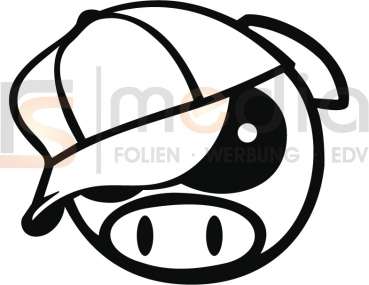 JDM Pig mit Mütze