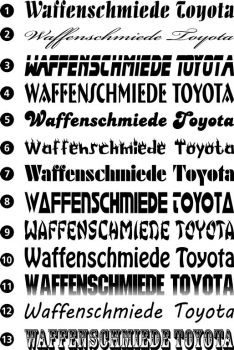 Waffenschmiede Toyota