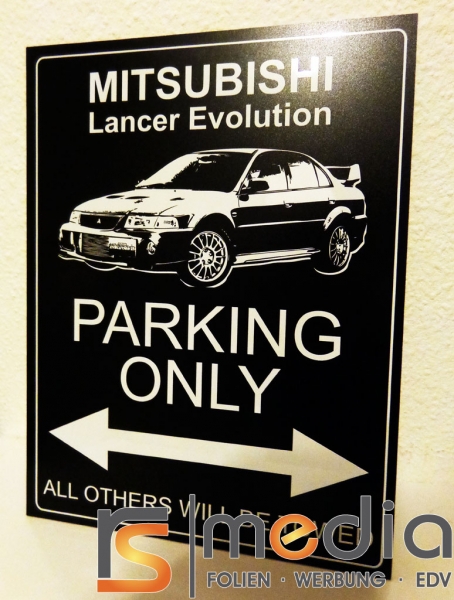 Mitsubishi Eclipse D30 (2G) Parking Only - Aluschild